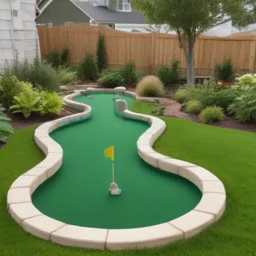 Build a Mini Golf Course in Your Backyard
