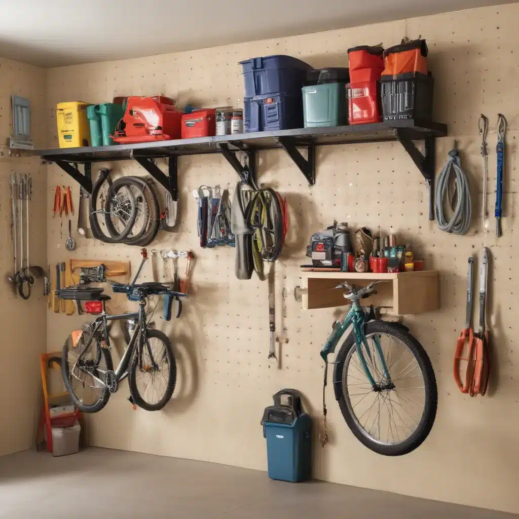 Conquer The Garage Chaos With Sturdy Wall-Mounted Storage