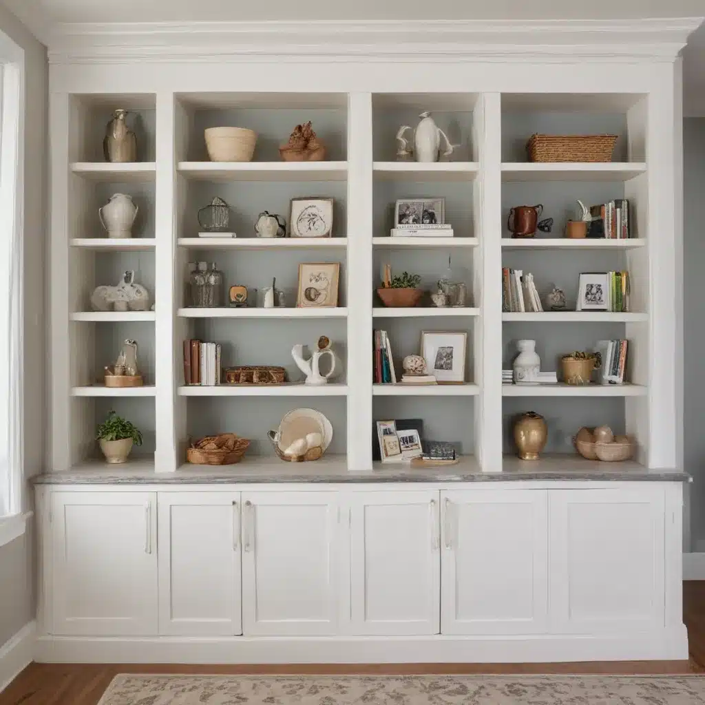 Get More Function and Style with Custom Built-In Shelving