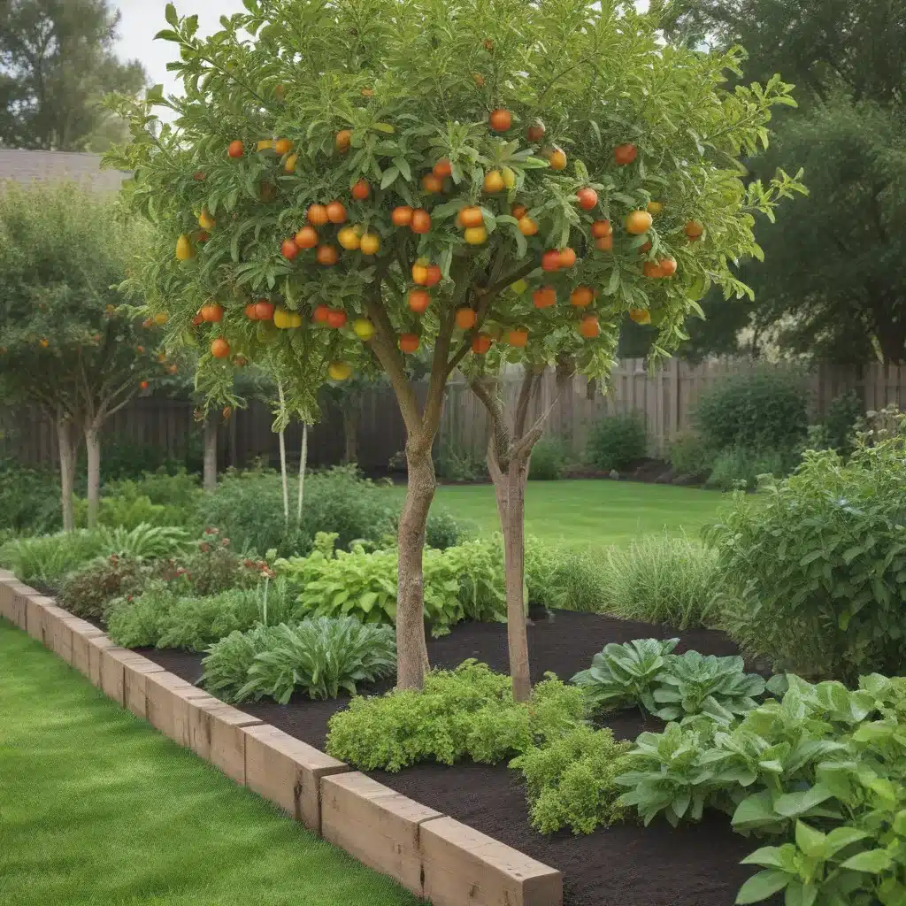 Grow an Edible Landscape with Fruit Trees and Veggies