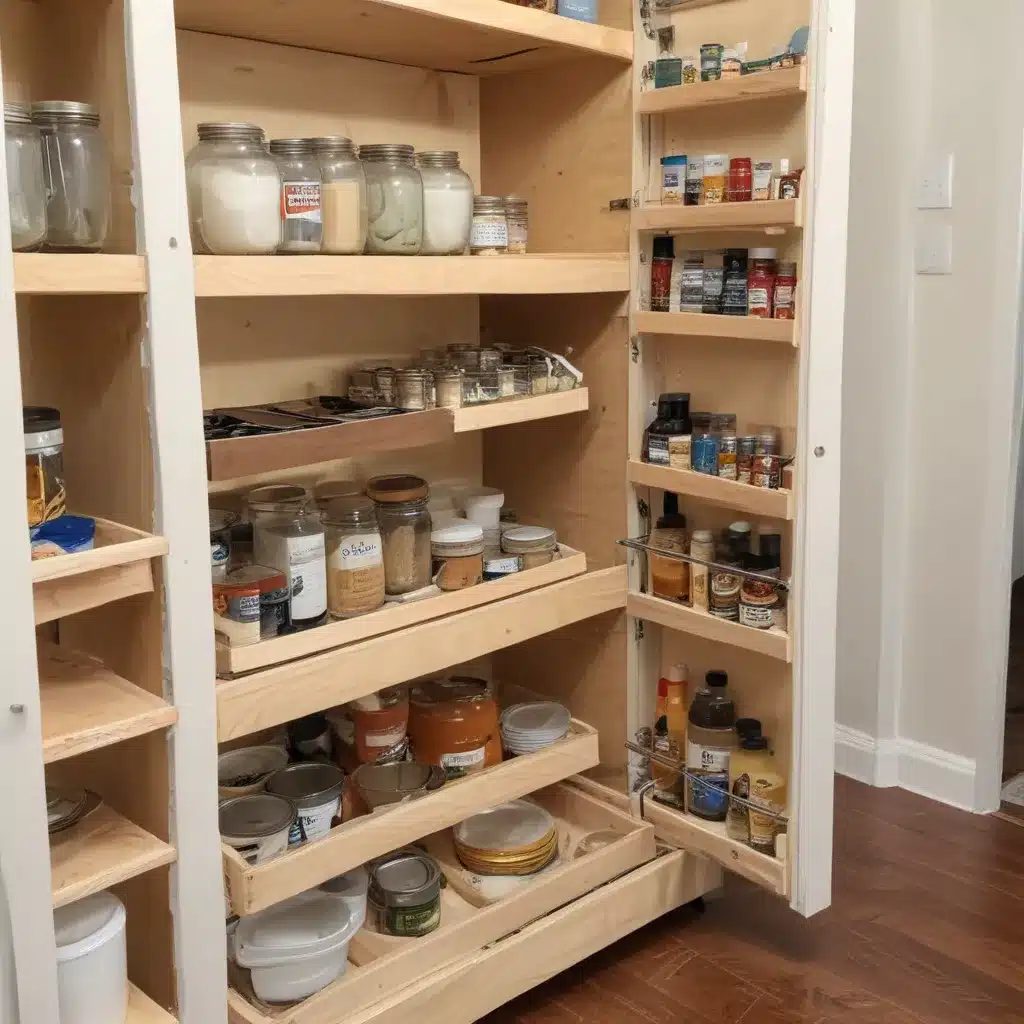 Tame Messy Pantries With Easy DIY Pull-Out Shelving