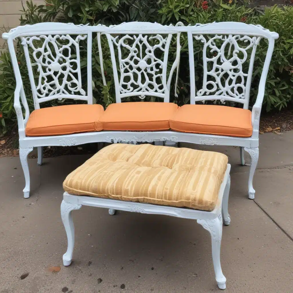 Upcycle Old Furniture into Stylish Outdoor Seating